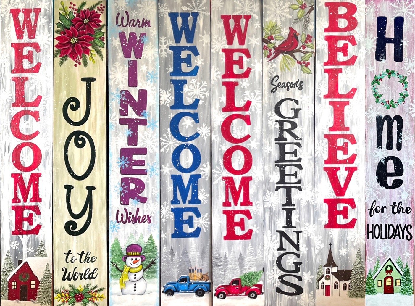 Limited Edition Winter Boards from PaintFusion Events